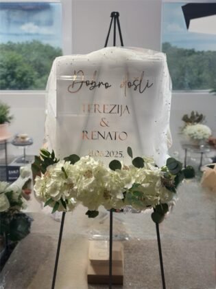 Natpis "Dobro došli"